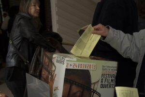 Le vote du public
